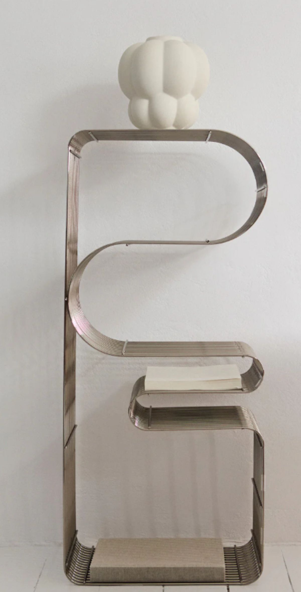 The Jugaad Bench placed vertically as a shelf