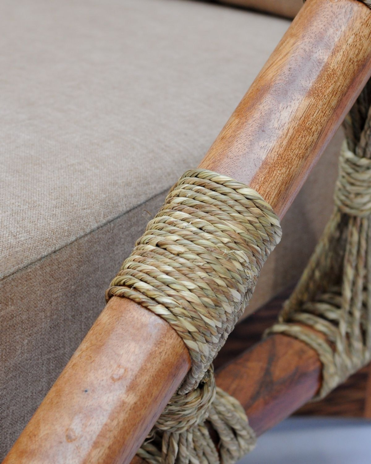 Seagrass weave detail