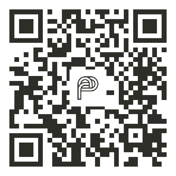 QR code linking to the PATYO catalogue